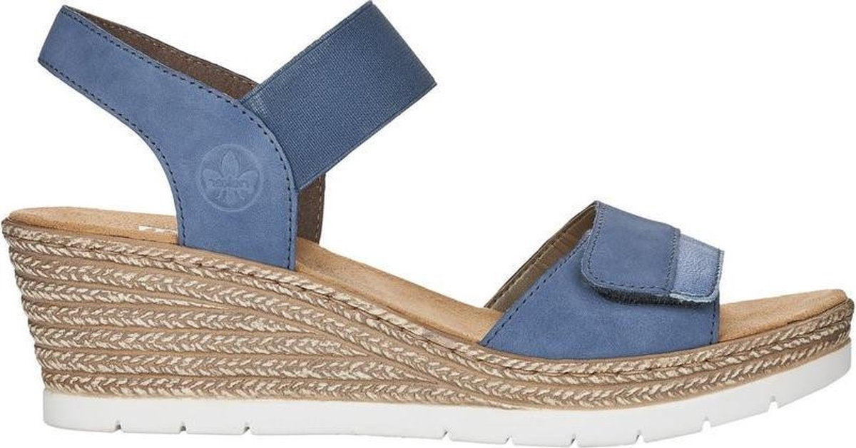 Rieker - Dames schoenen - 61940-14 - blauw - maat 39