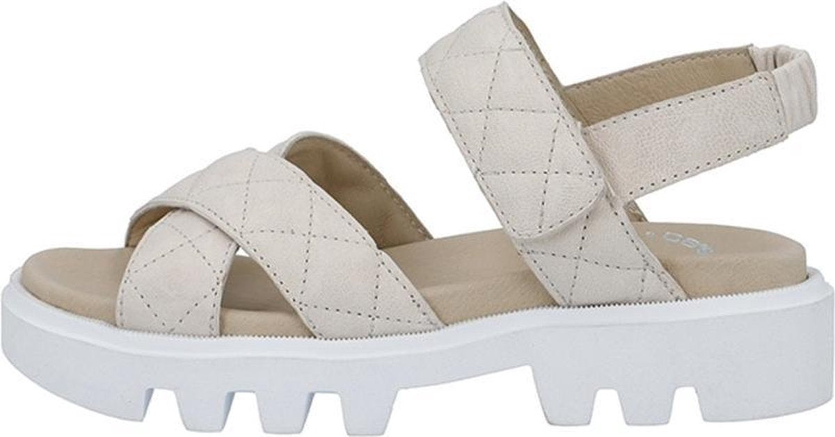 Ca Shott chunky dames sandaal taupe leer