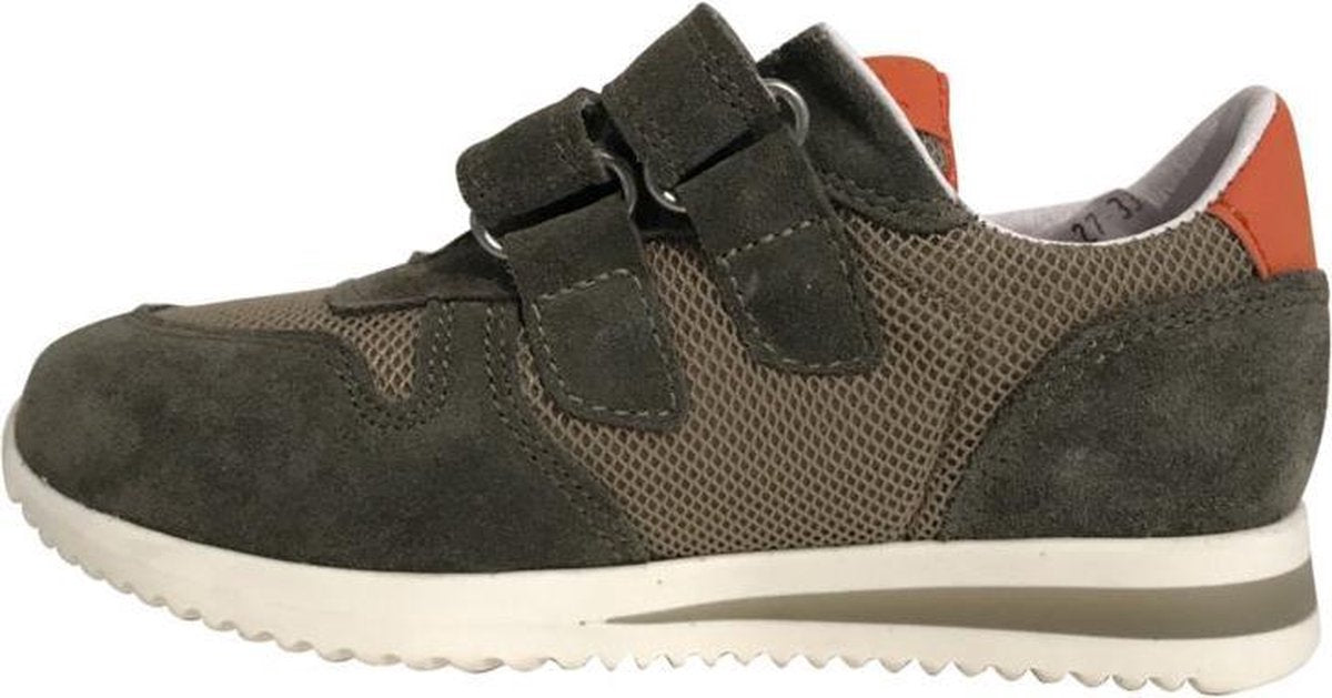 Clic CL-20334 jongens sneaker klittenband kaki maat maat 28