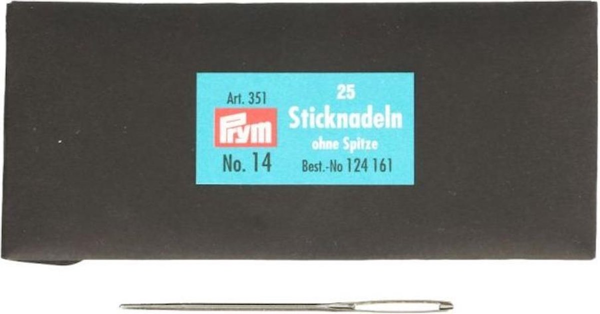 Prym - 25 borduurnaalden no 14 - zonder punt - naalden - naainaalden