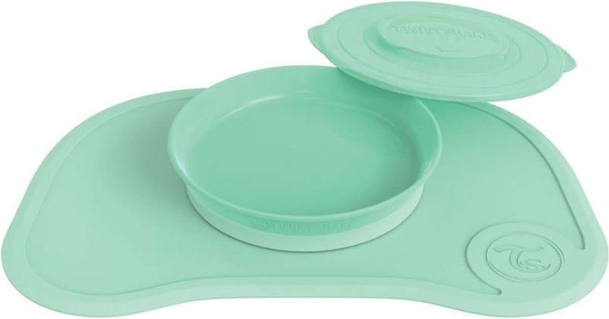 Twistshake Klikmat + bord Pastel Groen