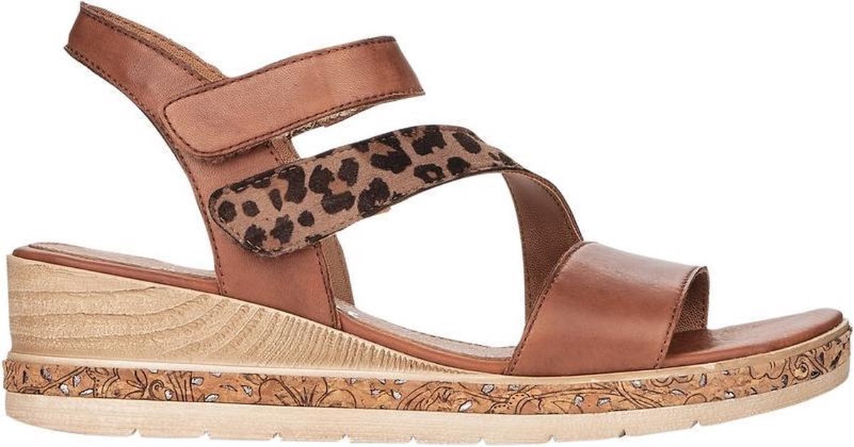 Rieker - Dames schoenen - D3054-24 - bruin - maat 41