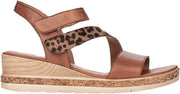Rieker - Dames schoenen - D3054-24 - bruin - maat 41