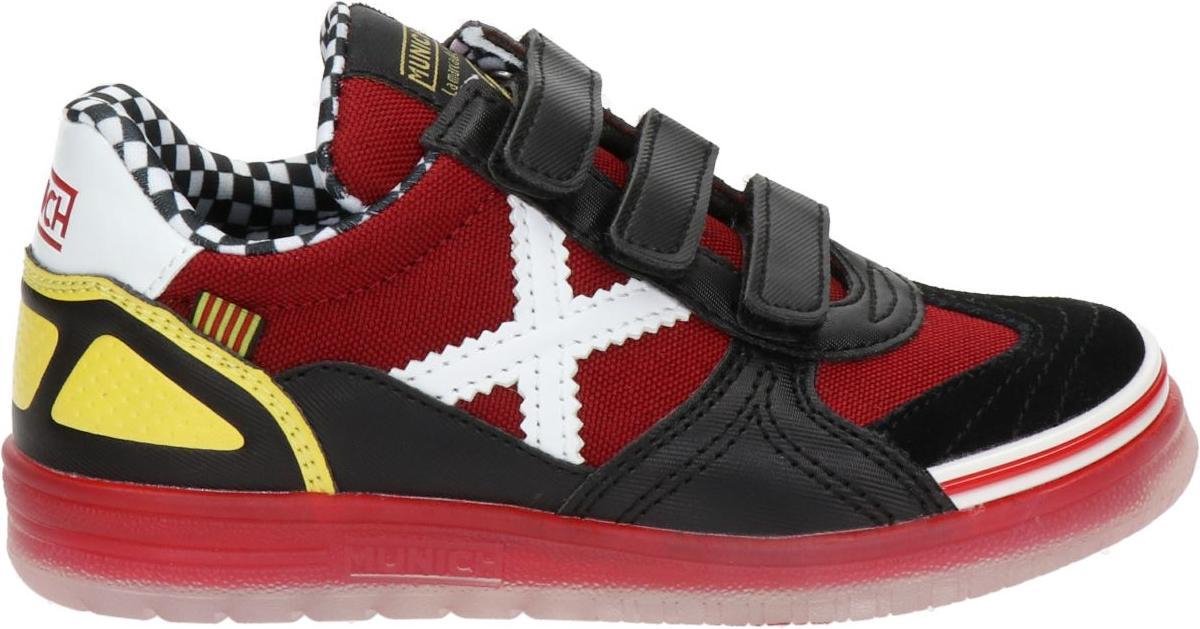 Munich G-3 Jongens Sneakers - Rood - Maat 29