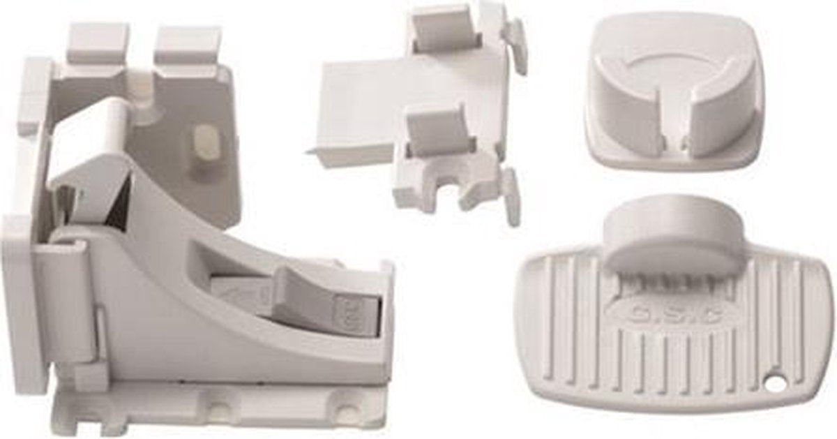 BabyDan Magneetsluitel  Lades/Deuren - Wit