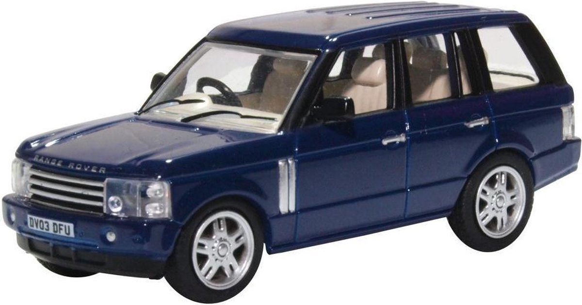 OXFORD Range Rover 3rd GENERATION METROPOLITAN POLICE schaalmodel 1:76
