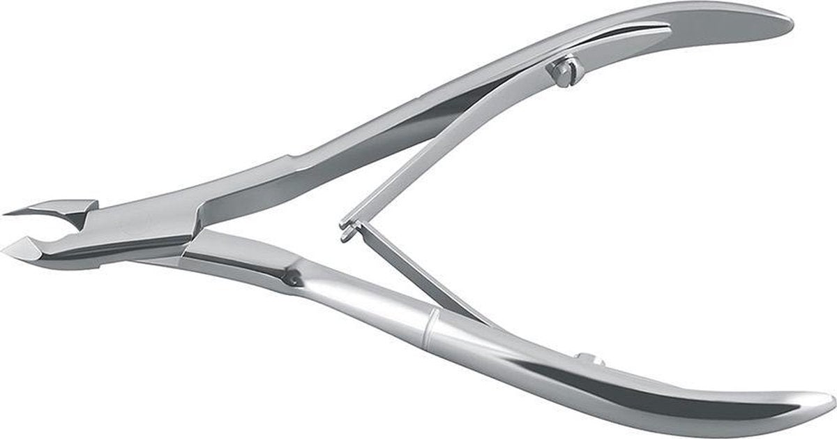 Rojafit Professionele Huid en Vellentang ( Nagelriemen ) Snede 1/2 - 6 mm. - RVS - Dubbelveer - Doorgestoken - 11 cm.