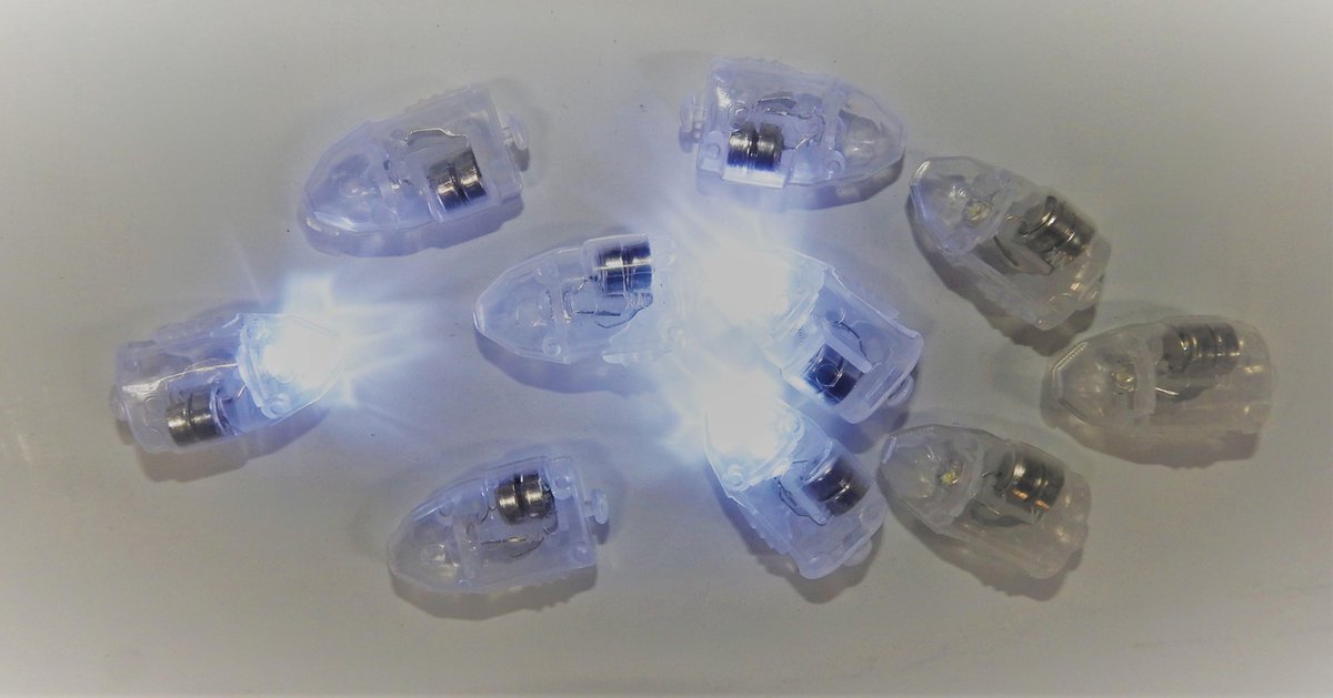 Ballon led lampjes 10 stuks