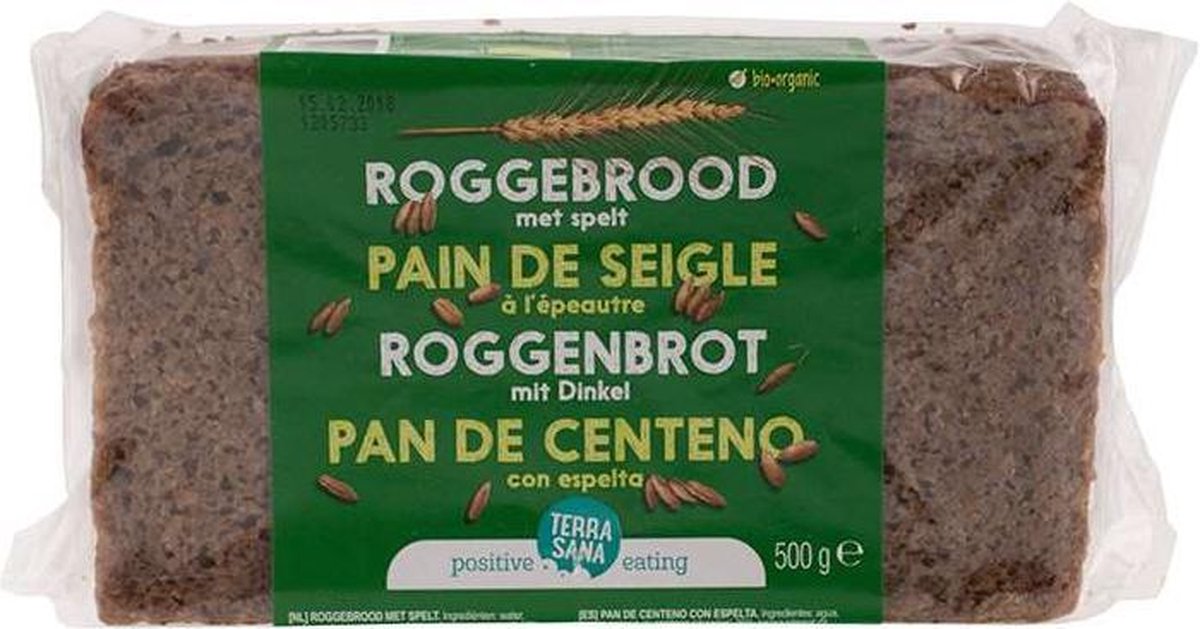 Terrasana Roggebrood Met Spelt