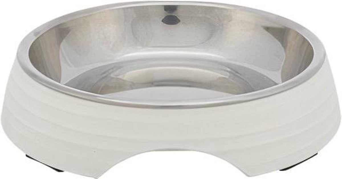 TRIXIE | Trixie Voerbak Kat Melamine / Rvs Wit