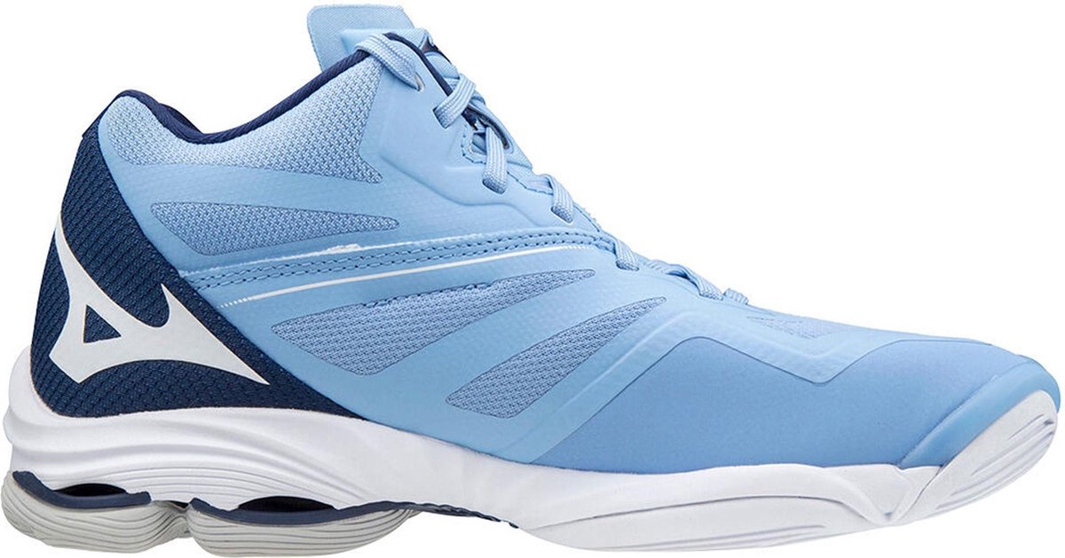 Mizuno Wave Lightning Z6 Mid Dames - Lichtblauw - maat 38.5