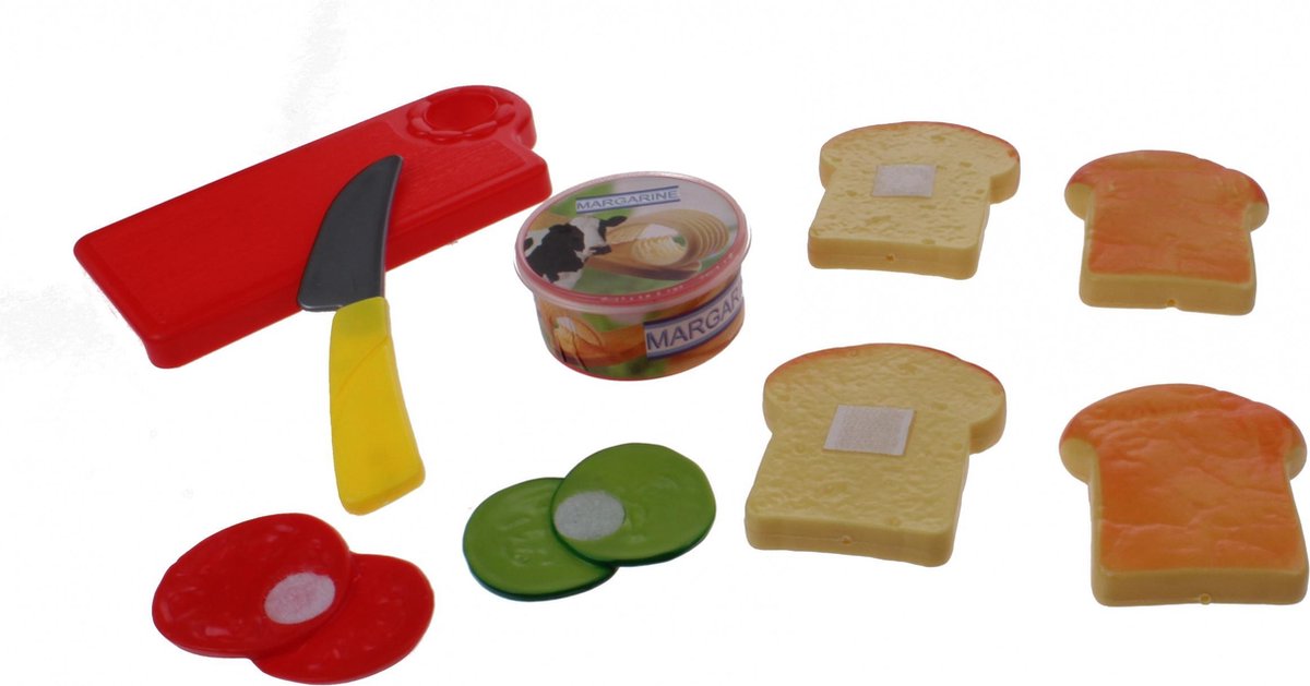 Home And Kitchen Snijbrood Met Groente En Boter 9-delig