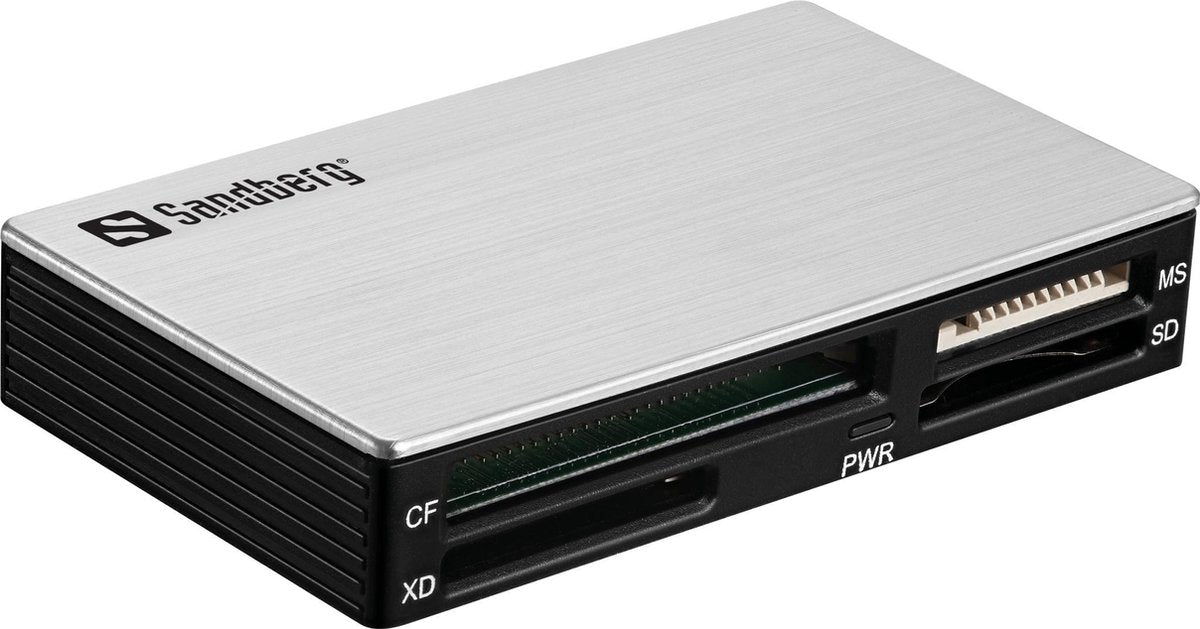 Sandberg USB 3.0 Multi Card Reader geheugenkaartlezer
