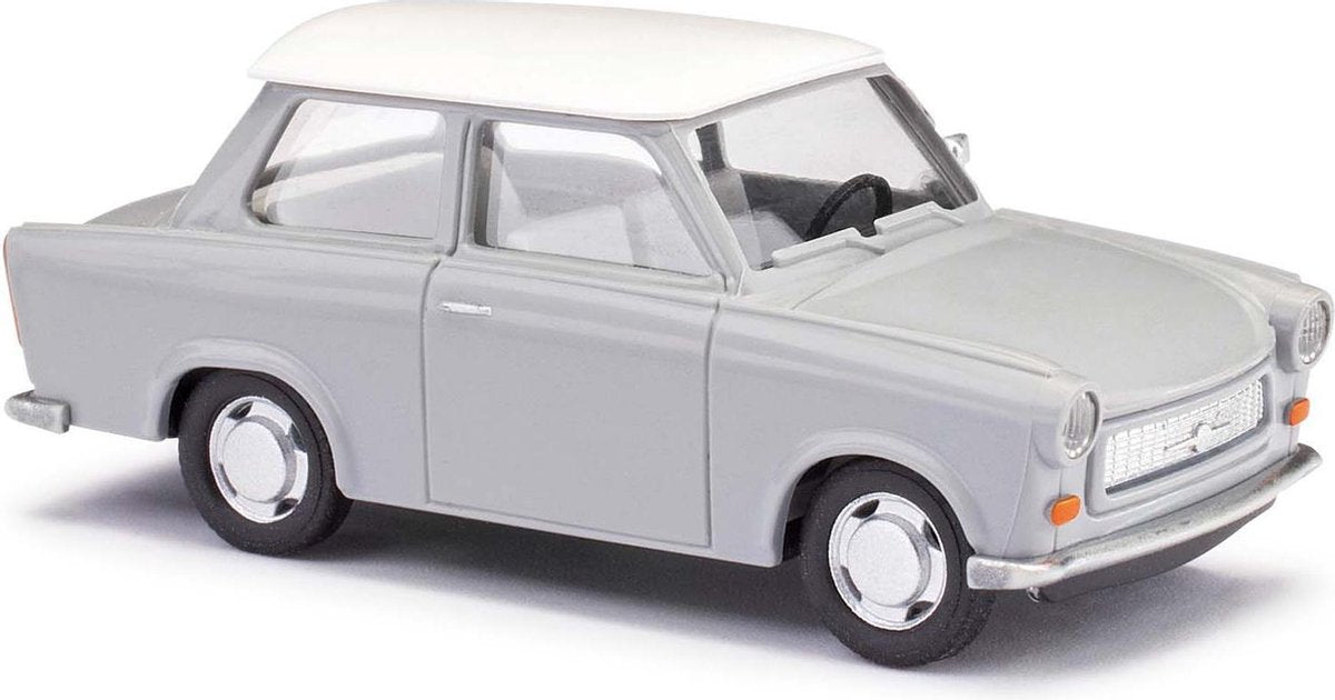 Busch - Trabant P601 Limo Silbergrau Wei�� Dach 1968 (3/21) * - BA53109 - modelbouwsets