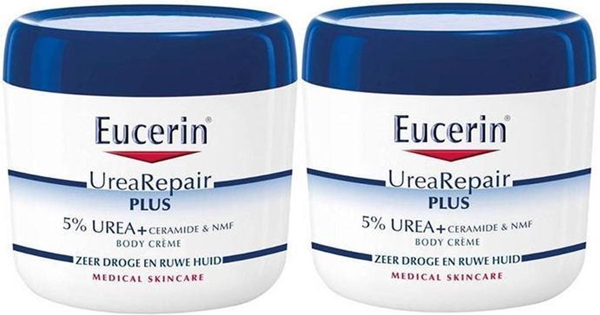 Eucerin Urea Repair Plus Bodycrème 5% Urea Pot 2x450ml