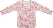 Little Indians Longsleeve Leopard Meisjes Katoen Roze/wit Maat 80