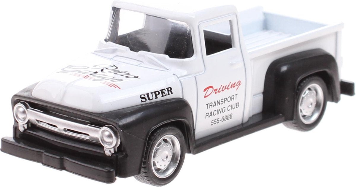 Lg-imports Die-cast Pick-up Modern City 10 Cm Wit