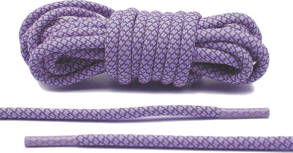 Reflecterende schoenveters - 125cm - Lila