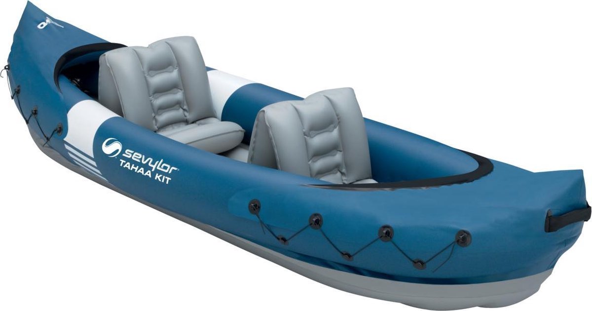 Sevylor Tahaa Kayak Kit - Opblaasbaar - 2-Persoons - Inclusief Peddel