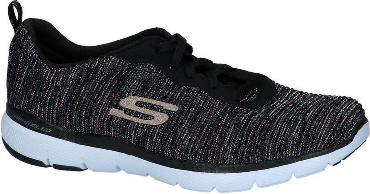 e Runners met Glitters Skechers Flex Appeal 3.0