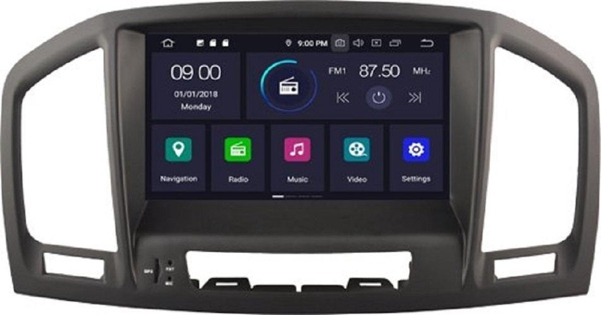 Opel Insignia 2008-2013 dvd carkit android 10 usb DAB+ 64GB
