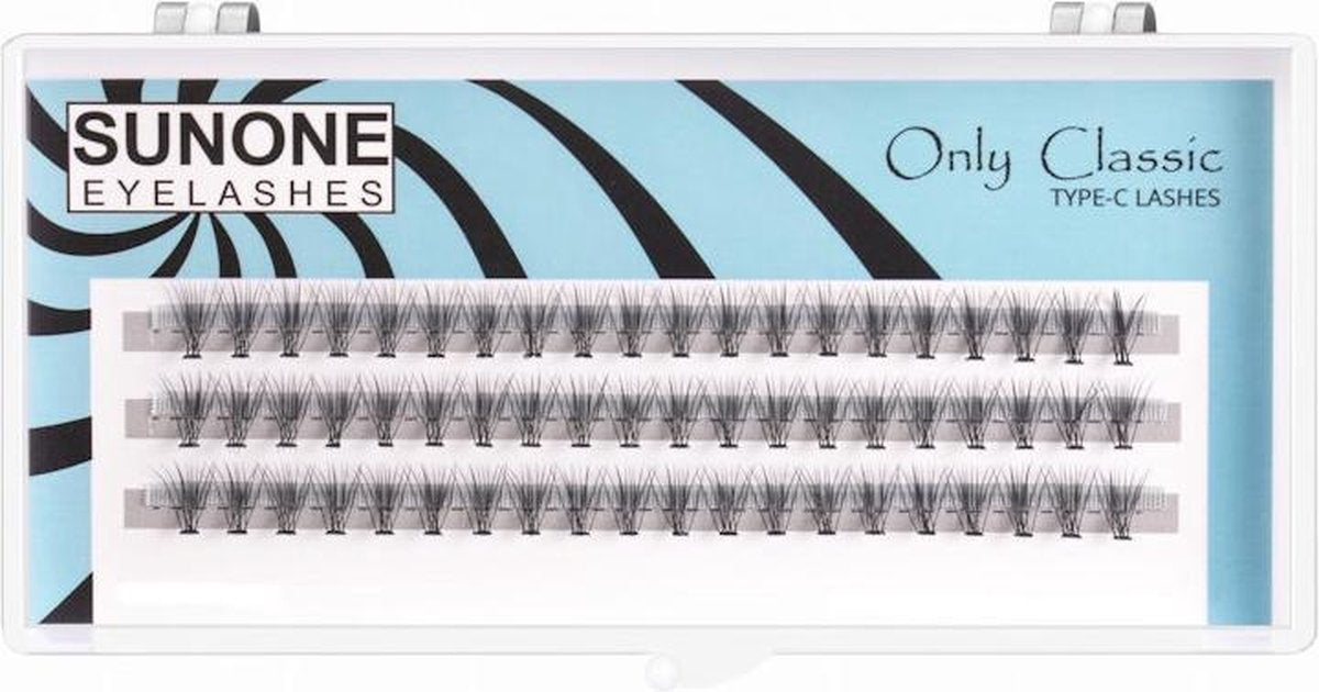 SUNONE Type C Eyelashes "Only Classic" Dikte: 10mm - Wimperlengte: 8mm