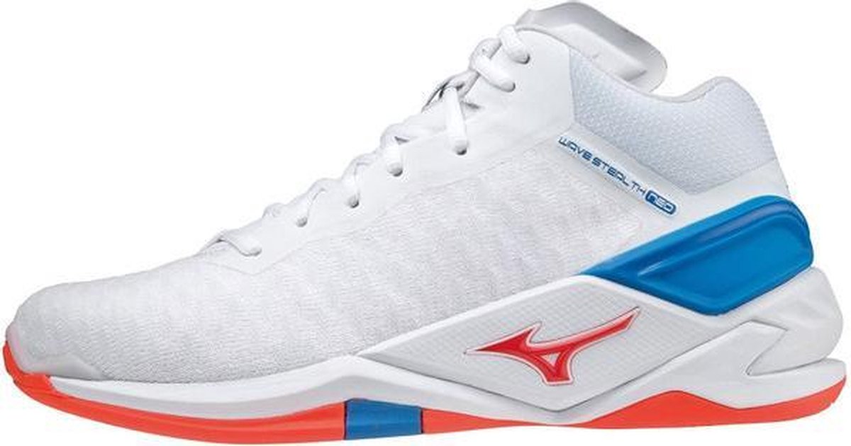 Mizuno Wave Stealth Neo Mid - wit/blauw - maat 47