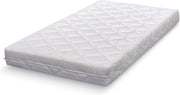 ABZ Babymatras dubbeldoek - 120x60x10 cm - Wit