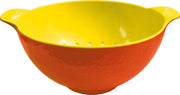 Zak!Designs Kitchen & Garden Sinaasappel Twotone Vergiet - Melamine - Ø 15 cm - Oranje/geel
