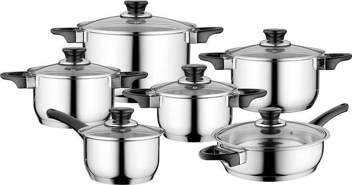 12-delige Pannenset - Gourmet - BergHOFF | Essentials