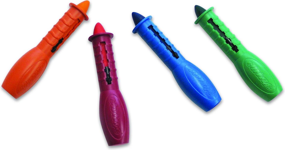 Edushape Zeepkrijtjes & Schuimhouder (4 stuks)