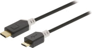 K\xf6nig KNC60750E10 USB 2.0 Kabel USB-C Male - USB-Micro-B 1.00 m Antraciet