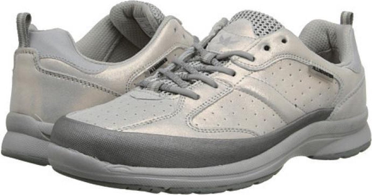 Allrounder by Mephisto DALINA zilver lederen outdoor sneaker voor dames  - Maat 36
