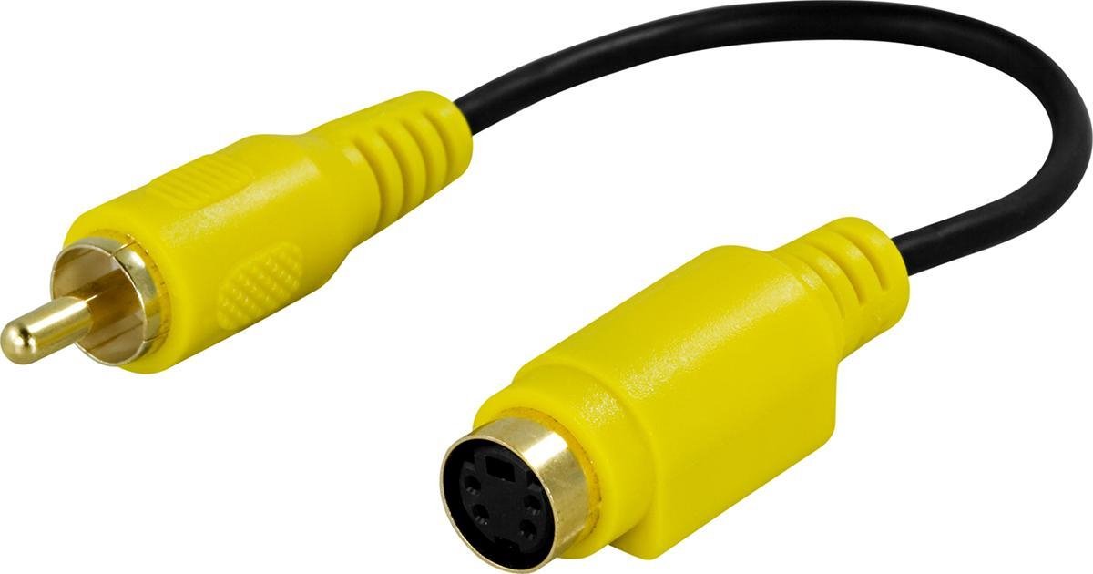 Kabeladapter - MD4 naar RCA plug - 0.2 m