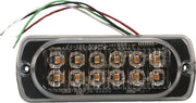 Noodlicht - Alarmlicht - Strobe - Oranje - 12-24V - Auto - Aanhangwagen - 12 LEDS