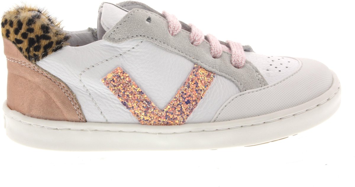 Meisjes Veterschoenen Shoesme Ur21s043-d Wit - Maat 25