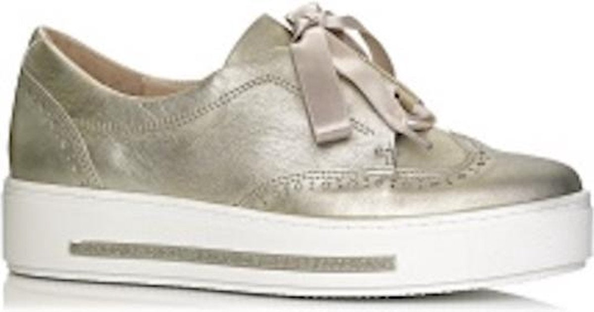 SOFTWAVES 7.55.47 Veterschoen beige maat 38