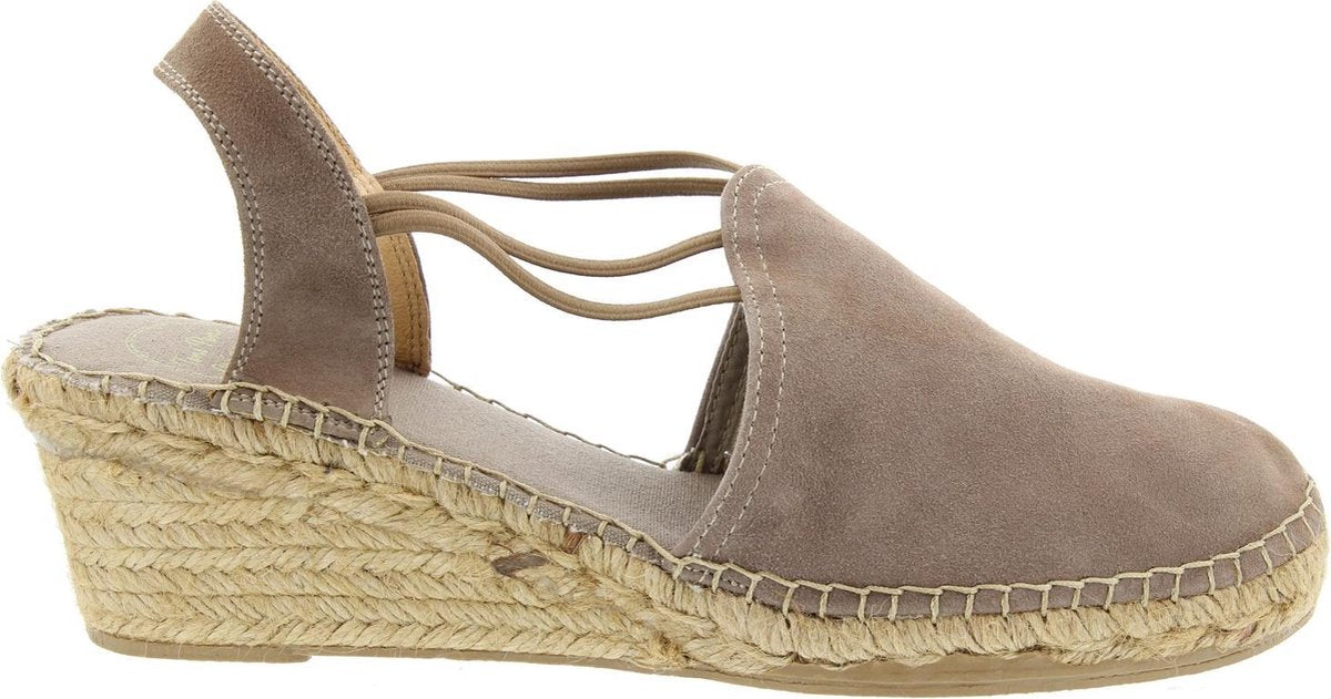 Toni Pons Tremp Dames Espadrilles - taupe - Maat 40