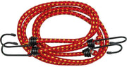 Snelbinder met spinhaak - 200 cm - Rood - 2 stuks