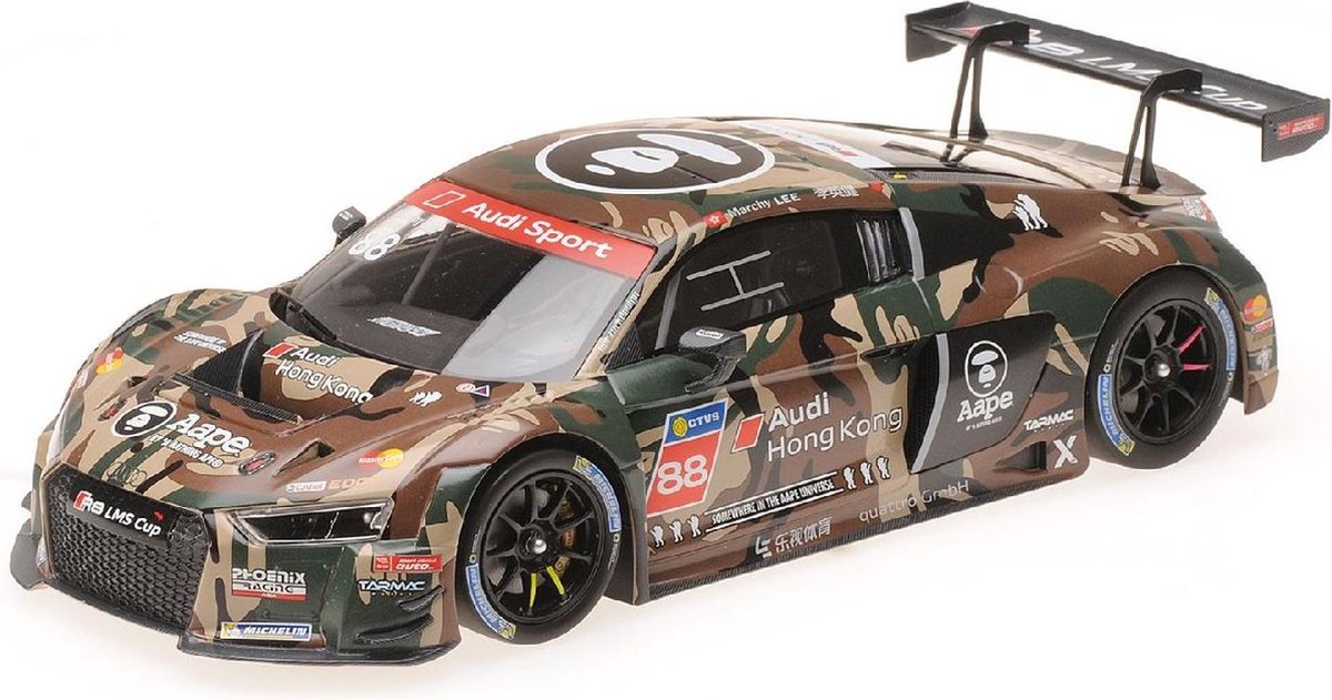 Audi R8 LMS Aape/Audi Hong Kong #88 Audi R8 LMS Cup Taiwain 2016  - 1:18 - Minichamps
