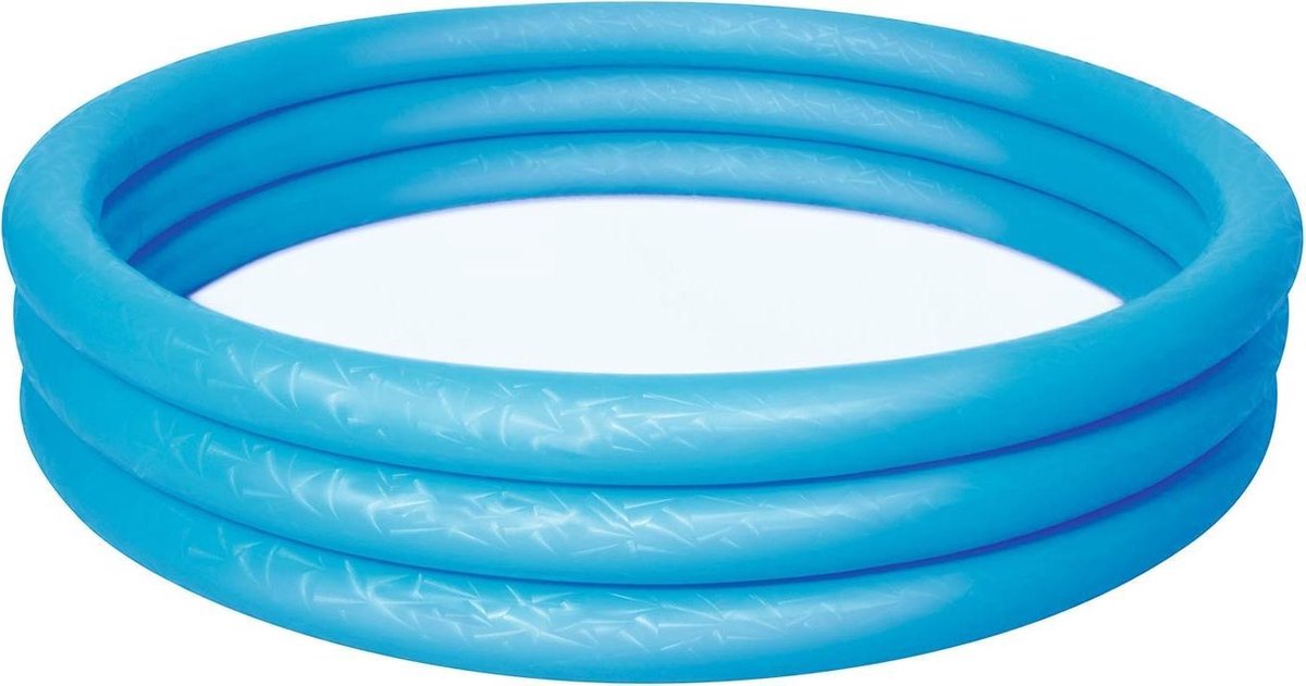 Blauwe opblaas zwembad voor in de tuin 152cm