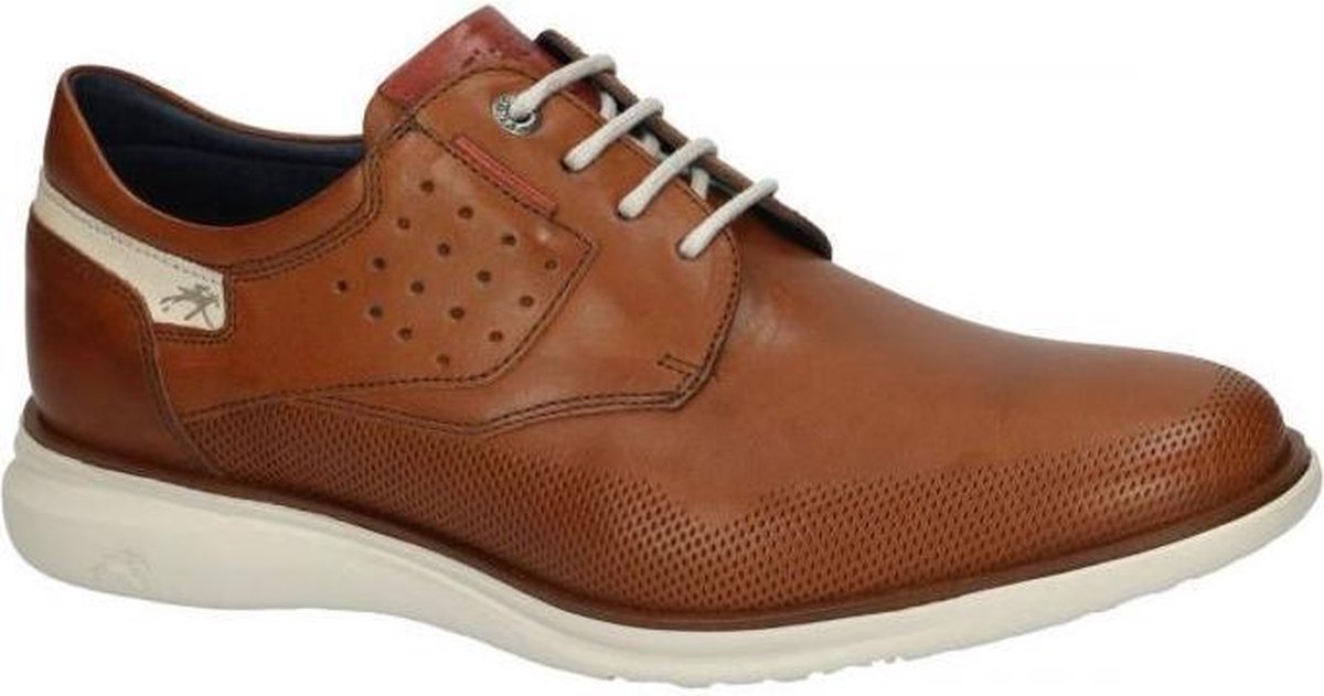 Fluchos -Heren -  cognac/caramel - casual schoenen - maat 41