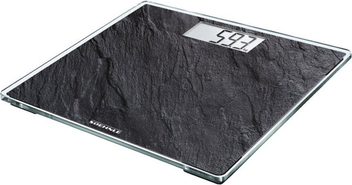 Soehnle Style Sense Compact 300 Slate Digitale personenweegschaal Weegbereik (max.): 180 kg Antraciet