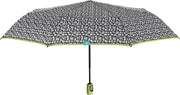 Perletti Mini-paraplu Automatisch Dames 98 Cm Microfiber Groen