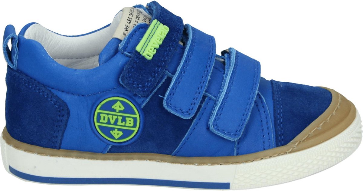 Develab 41377 - Kinderen Lage schoenen - Kleur: Blauw - Maat: 26