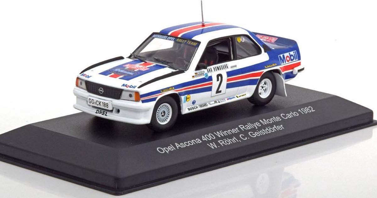 Opel Ascona 400 Winner Rally Monte Carlo 1982 "Rothmans" Röhrl/Geistdörfer 1-43 CMR Models