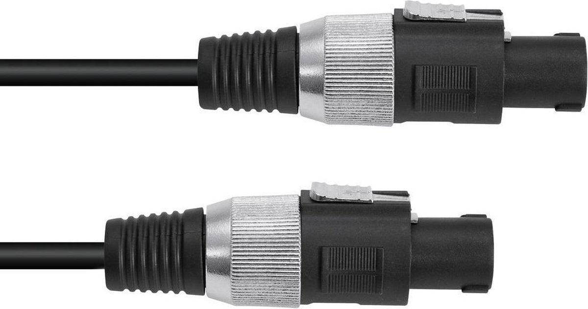 OMNITRONIC speakerkabel Speakon 2x1.5 5m bk