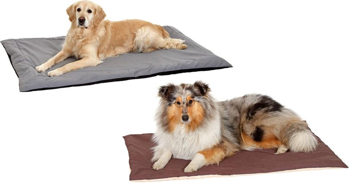 Doc Bed Hondendeken - Grijs & Zwart - 145 x 100 cm