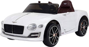 HOMCOM Accu kinderauto Bentley leder met afstandsbediening radio en verlichting 12V 2