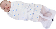 Mum2Mum Summer Dream Swaddle - Inbakerdoek groot - Blauw X